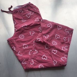 Pink life is good sleep pants pjs in small